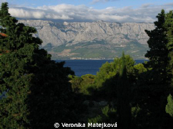 ...look at Makarska riviera from the  Brac Island by Veronika Matějková 